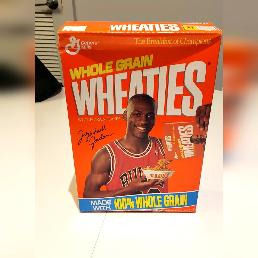Wheaties Cereal Box 1991 MICHAEL JORDAN Sealed RARE COLLECTORS VINTAGE NEW Retro